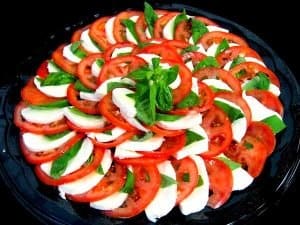 Caprese Tomato & Mozzarella Tray