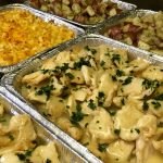 Catering Trays prepared in our kitchen.