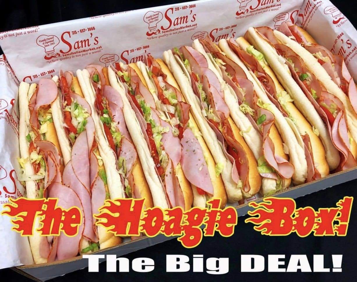 Food is Love at Sam's Sam's Italian Market & Bakery